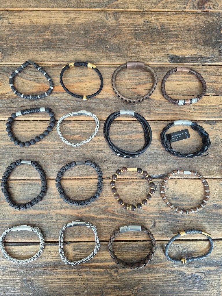 armband heren armbanden ixxxi, Ophalen, Nieuw, Zilver