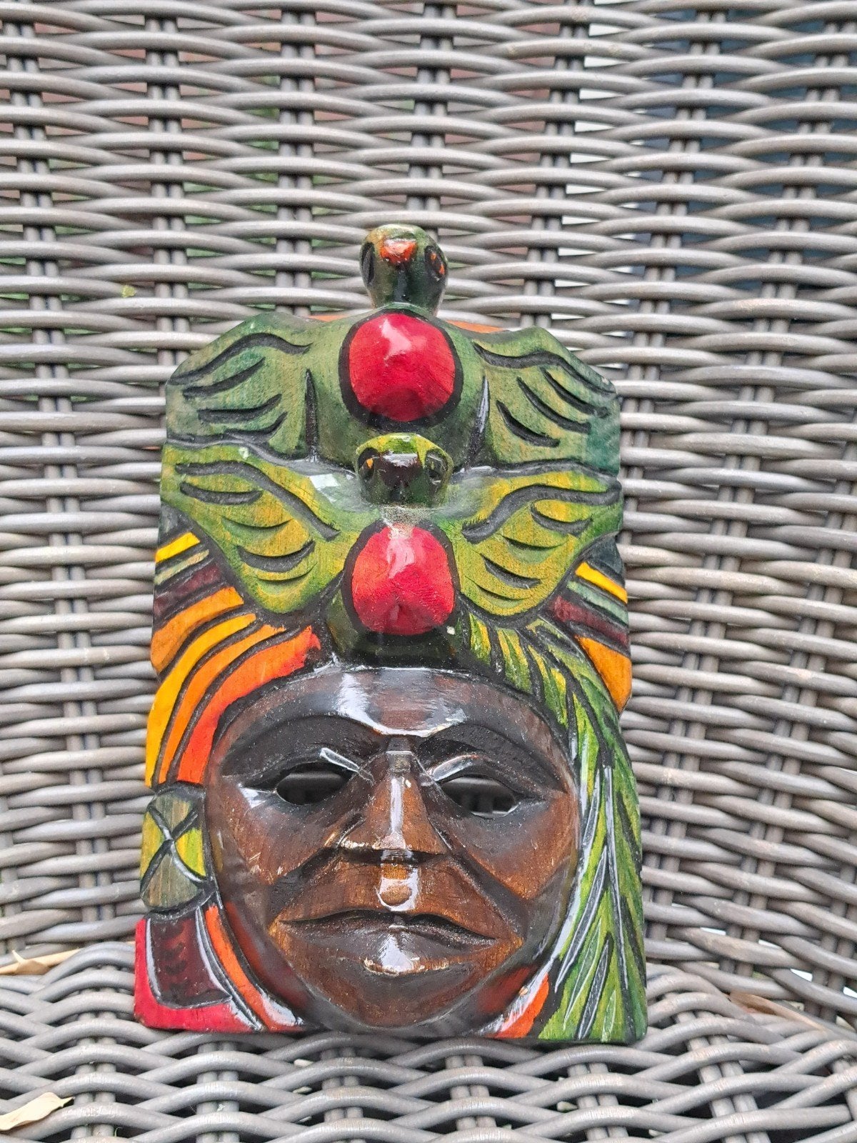 Masker  Mexico Guatemala, Antiek en Kunst, Ophalen of Verzenden