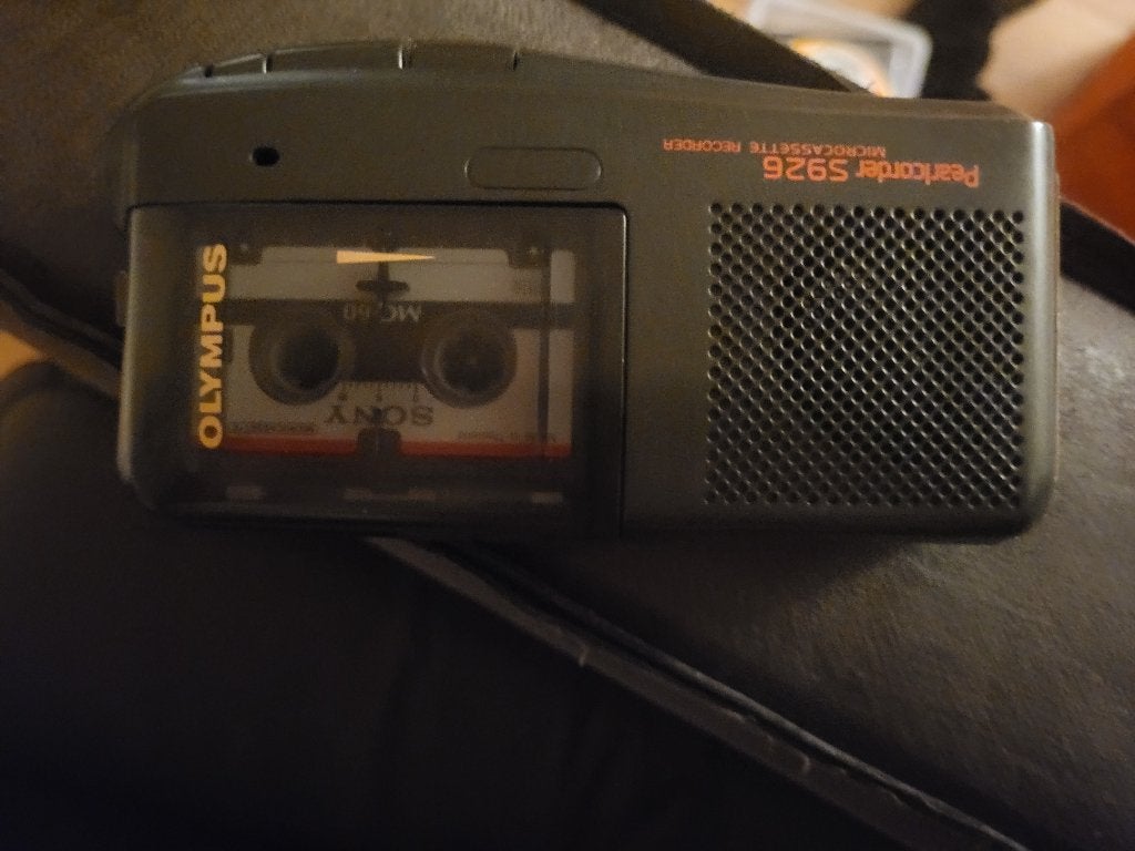 Olympus - Pearlcorder S926, Audio, Tv en Foto, Cassettedecks, Ophalen of Verzenden, Overige merken