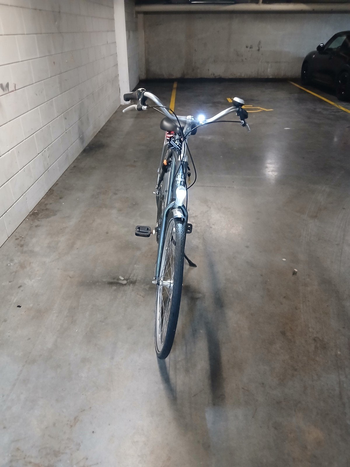 Te koop  mooie blauwe Herenfiets Hollandia Cava 28 inch, 55 tot 59 cm, Ophalen, Zo goed als nieuw, Overige merken