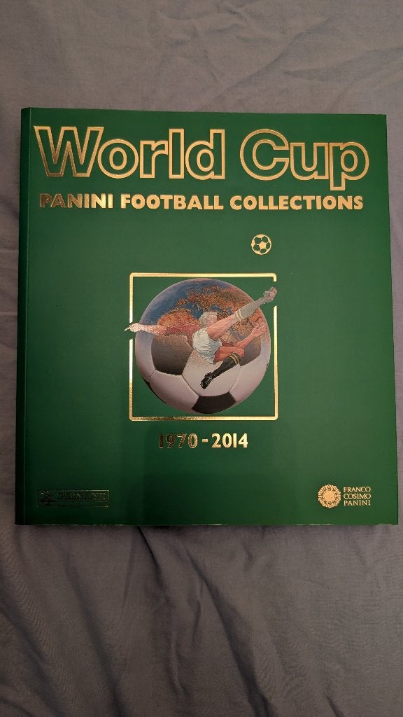 boek 'Panini World Cup Football Collections 1970-2014', Ophalen of Verzenden, Nieuw, Buitenlandse clubs, Poster, Plaatje of Sticker