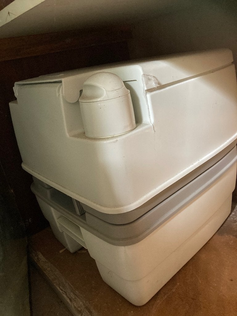 Chemisch toilet Porta Potti, Caravans en Kamperen, Ophalen, Gebruikt