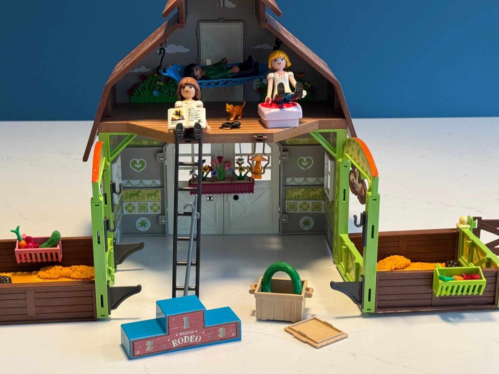 Playmobil Spirit boerderij met extra’s, Eén persoon