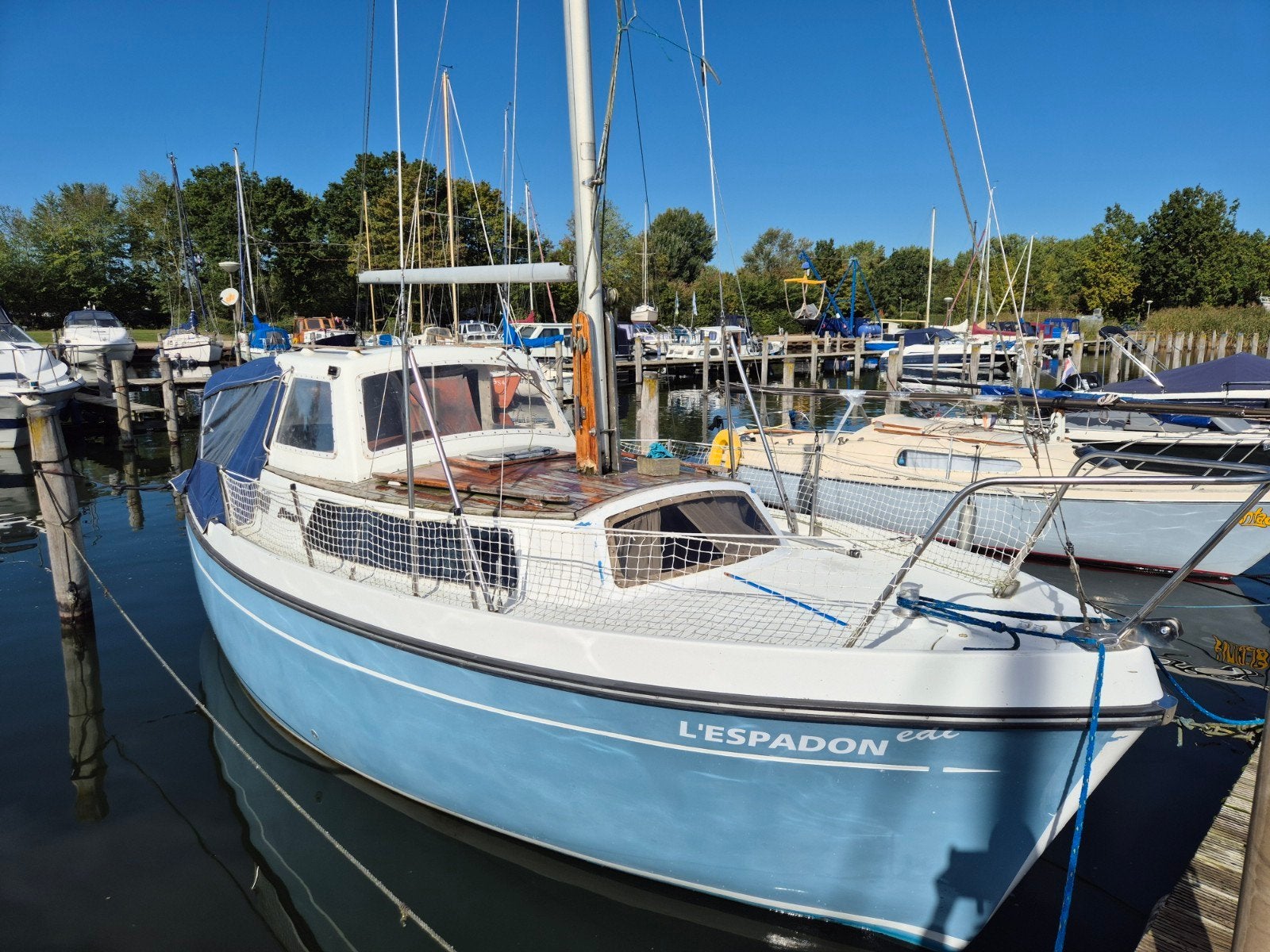 kroeg motor zeilboot opknapper, Watersport en Boten, Ophalen of Verzenden, Gebruikt, Polyester, Binnenboordmotor