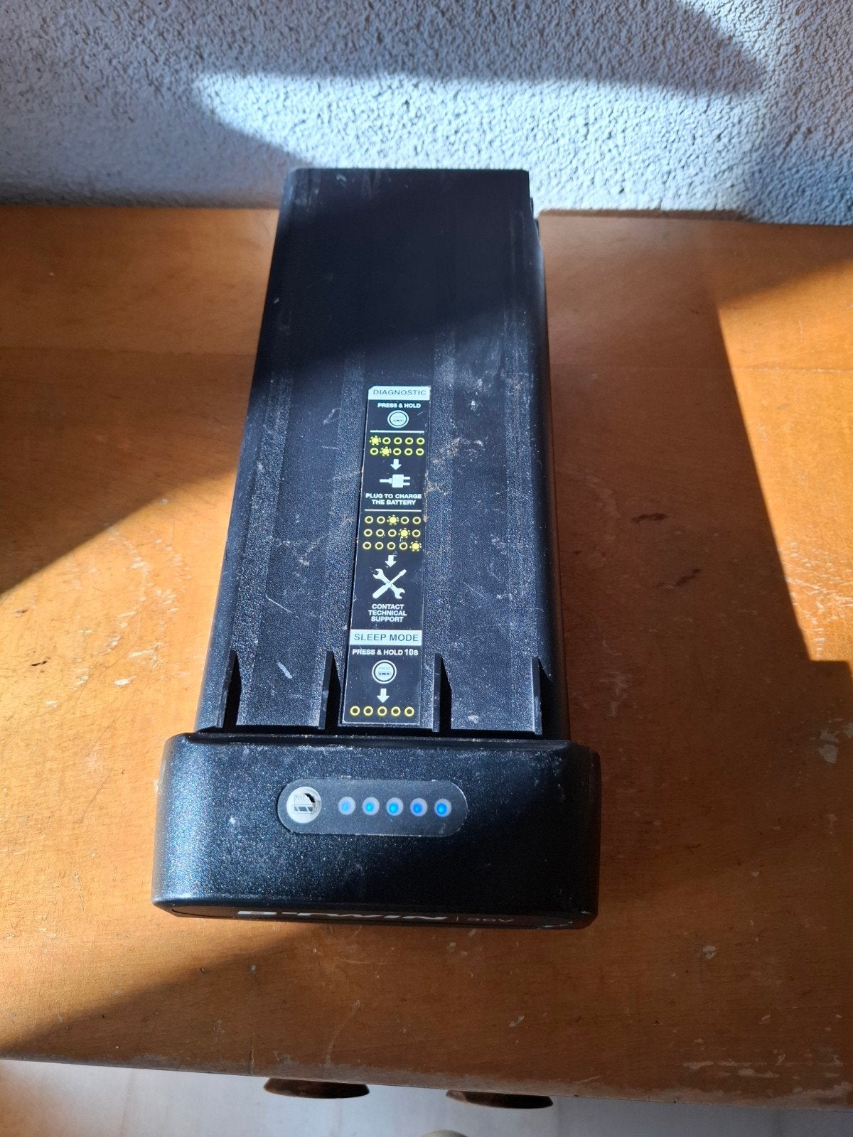 elektrische fiets accu Btwin 36Volt, Ophalen of Verzenden, Gebruikt