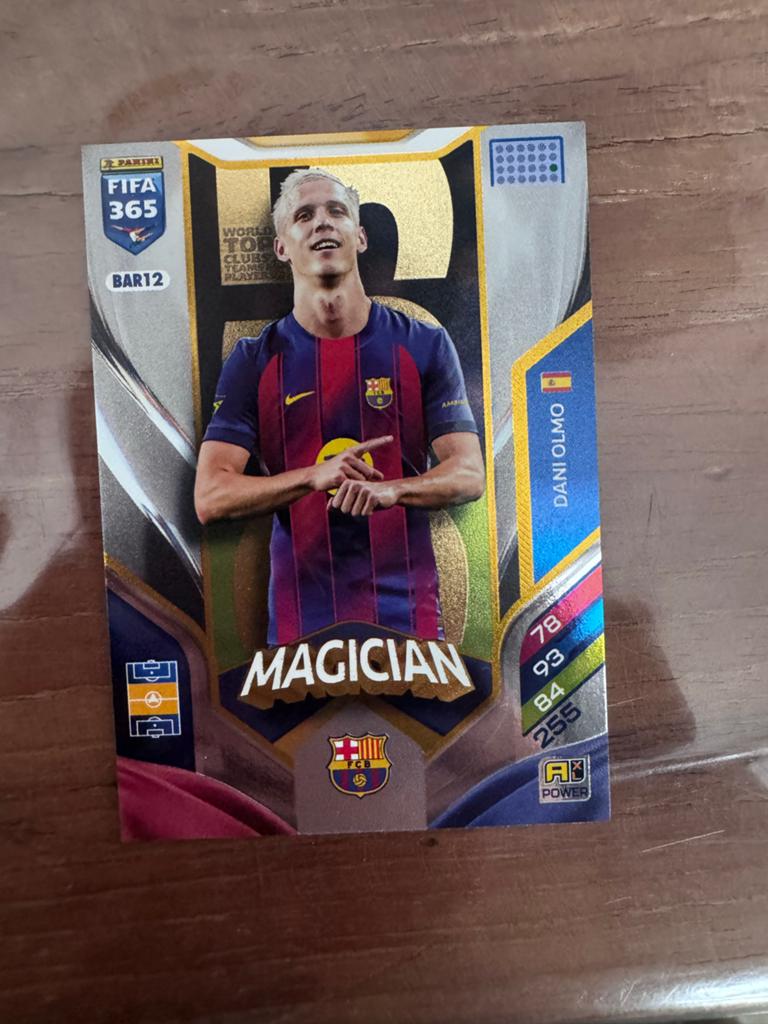FIFA Panini Adrenalyn XL Dani Olmo Magician BAR12, Ophalen of Verzenden, Nieuw, Plaatje