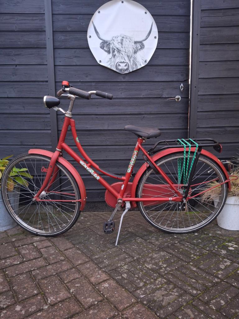 Batavus Butterfly meisjesfiets kinderfiets fiets 24 inch, Fietsen en Brommers, Fietsen | Meisjes, Ophalen, Terugtraprem, 24 inch