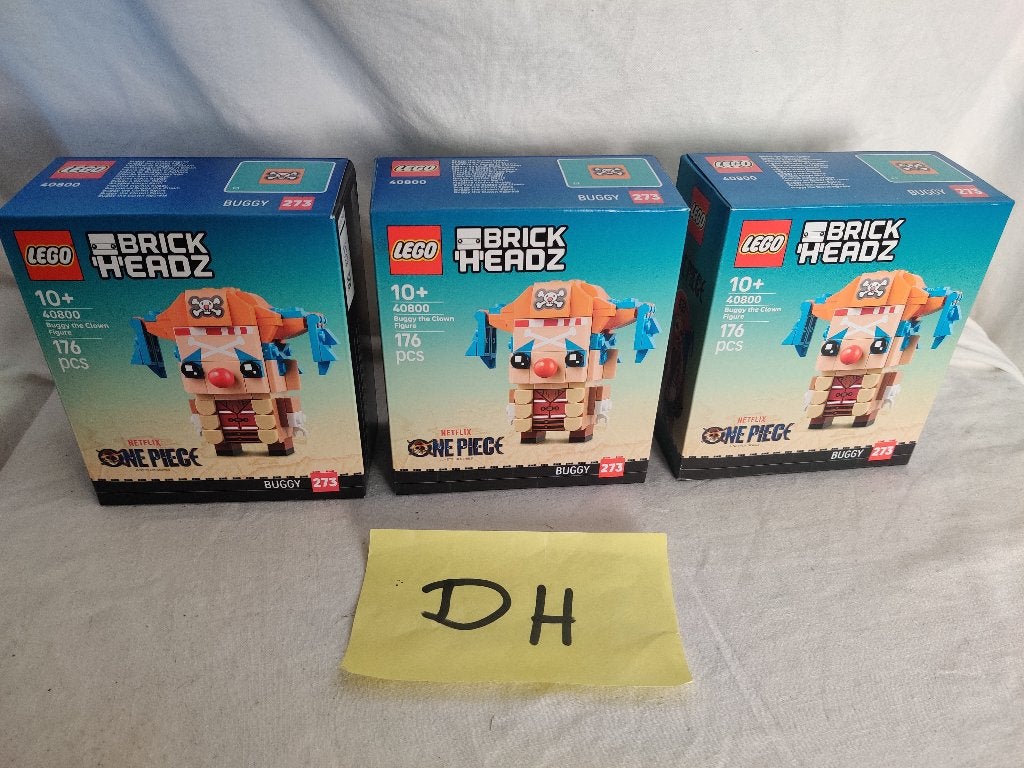 LEGO 40800 BRICKHEADZ One Piece Buggy the Clown Figure(NEW)), BrickHeadz, Lego, Nieuw, Ophalen of Verzenden