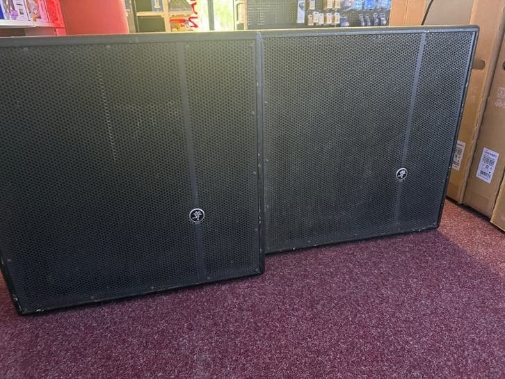 Mackie HD1801 Subwoofers (Set van 2), Ophalen, Gebruikt, Subwoofer, Overige merken