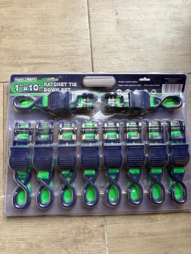 TeAwelcraft Ratchet Tie Down Set - Nieuw in verpakking, Ophalen of Verzenden, Nieuw