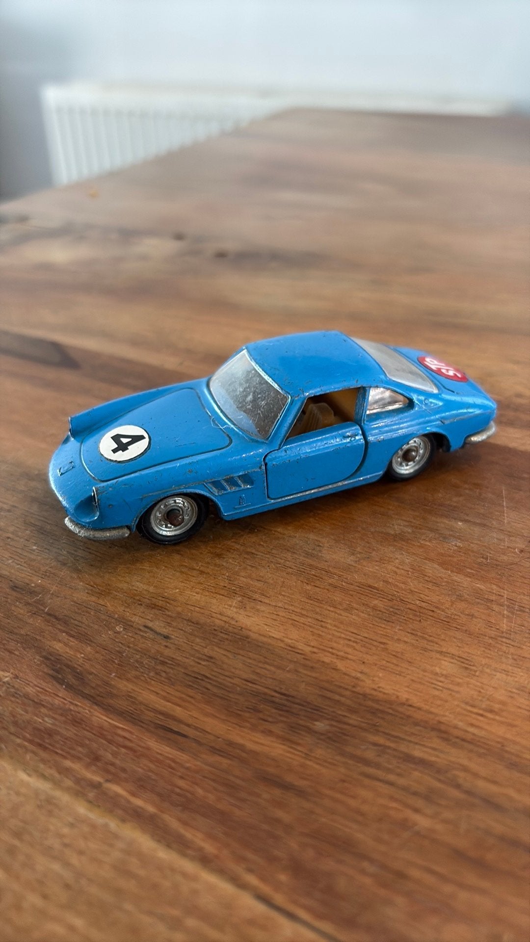 Politoys export ferrari 330 GTC No 562, Ophalen of Verzenden, Gebruikt, Auto