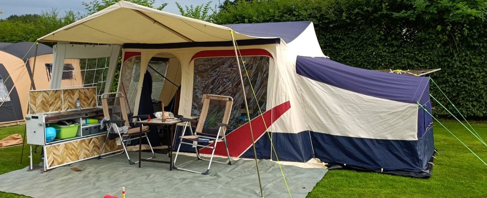 Jamet Jametic, Caravans en Kamperen, Vouwwagens, Jamet, tot en met 6, Meerkleurig, Aanwezig, Ophalen
