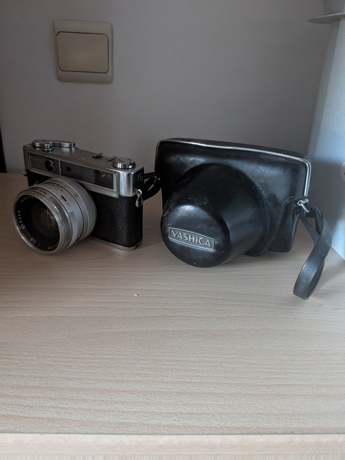 yashica lynnx-14E, Ophalen of Verzenden, Compact, Overige Merken
