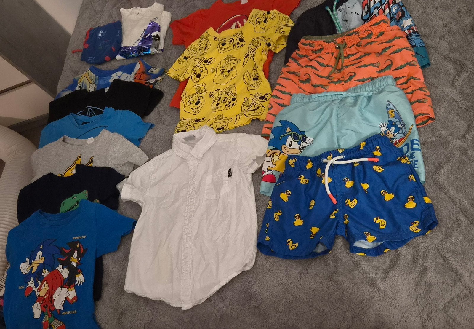 Jongens zomer kleding pakket maat 98/104, Ophalen of Verzenden, Gebruikt, Maat 98