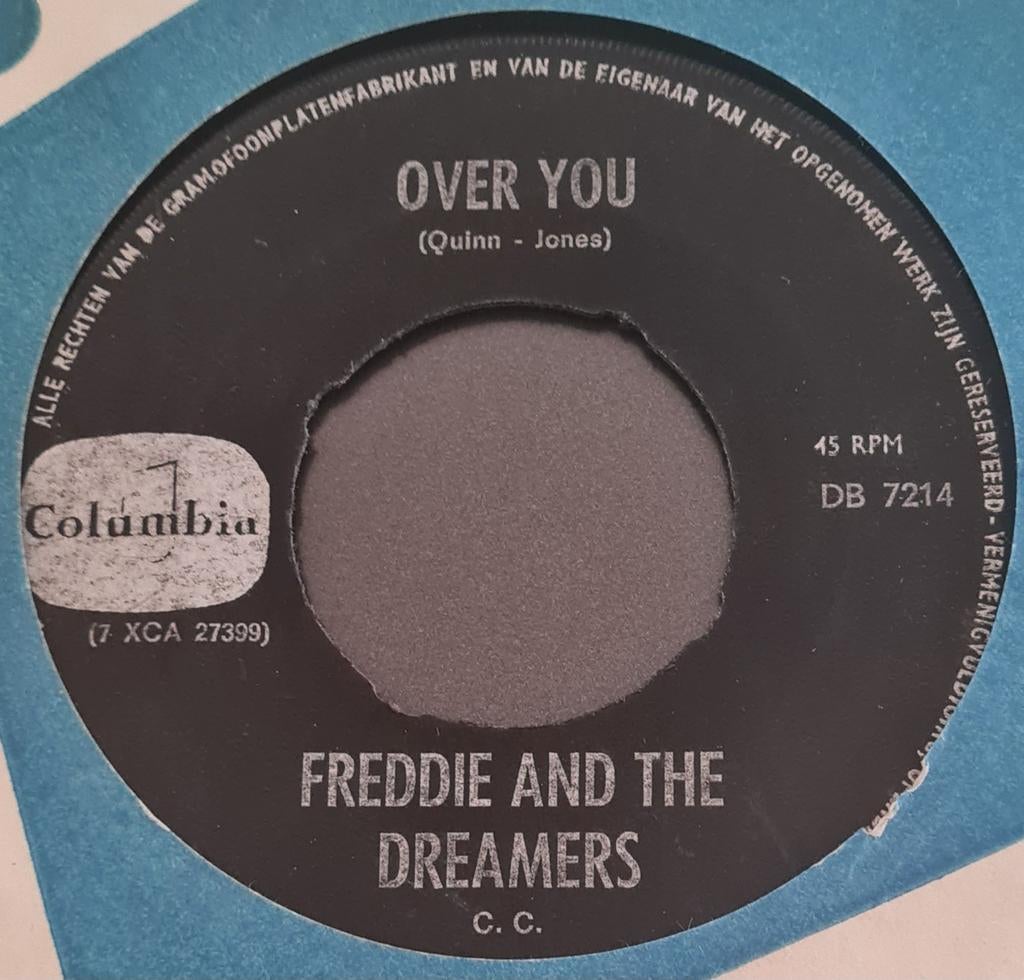 FREDDIE AND THE DREAMERS - OVER YOU, Ophalen of Verzenden, Gebruikt