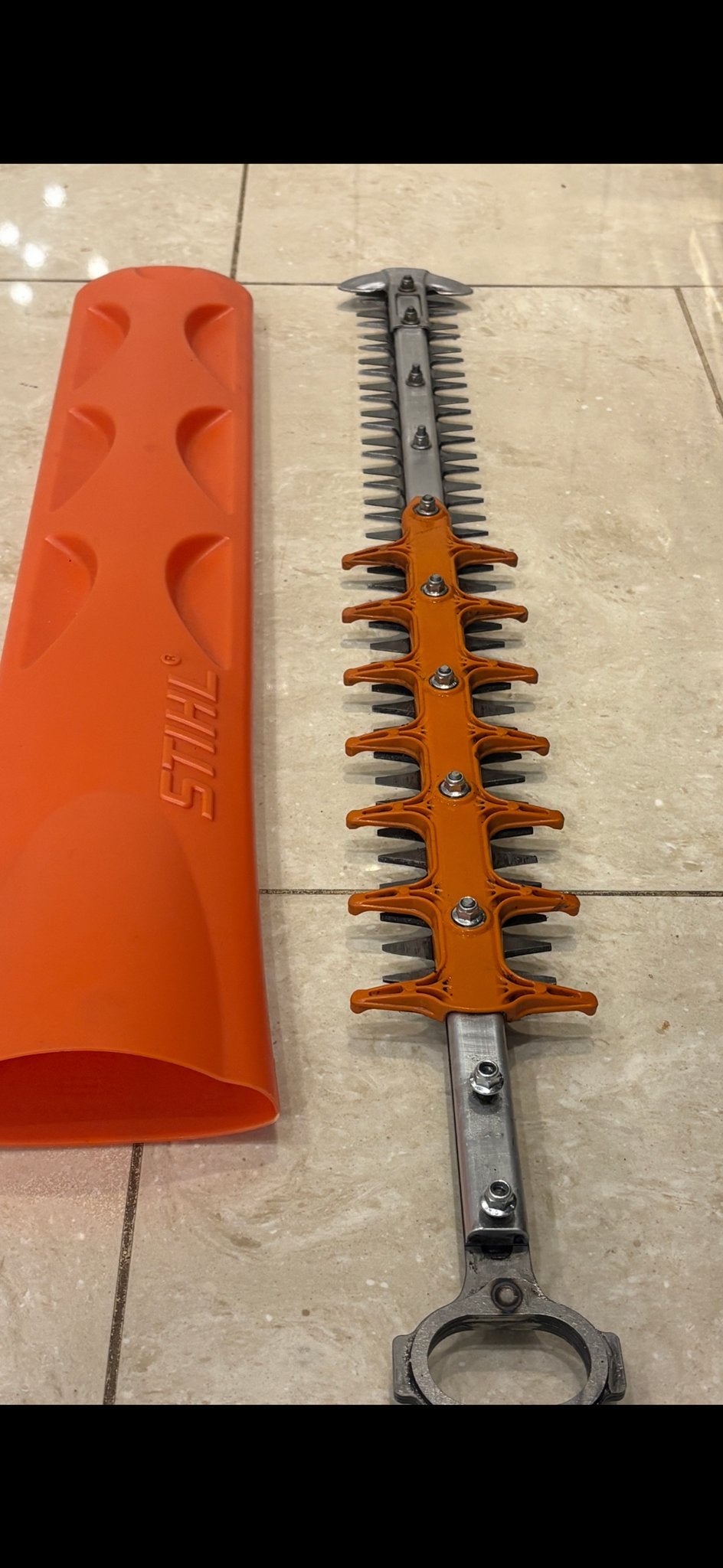 STIHL Heggenschaar Messen HSA 100 - 600mm - Topstaat, Ophalen, Zo goed als nieuw, Accu