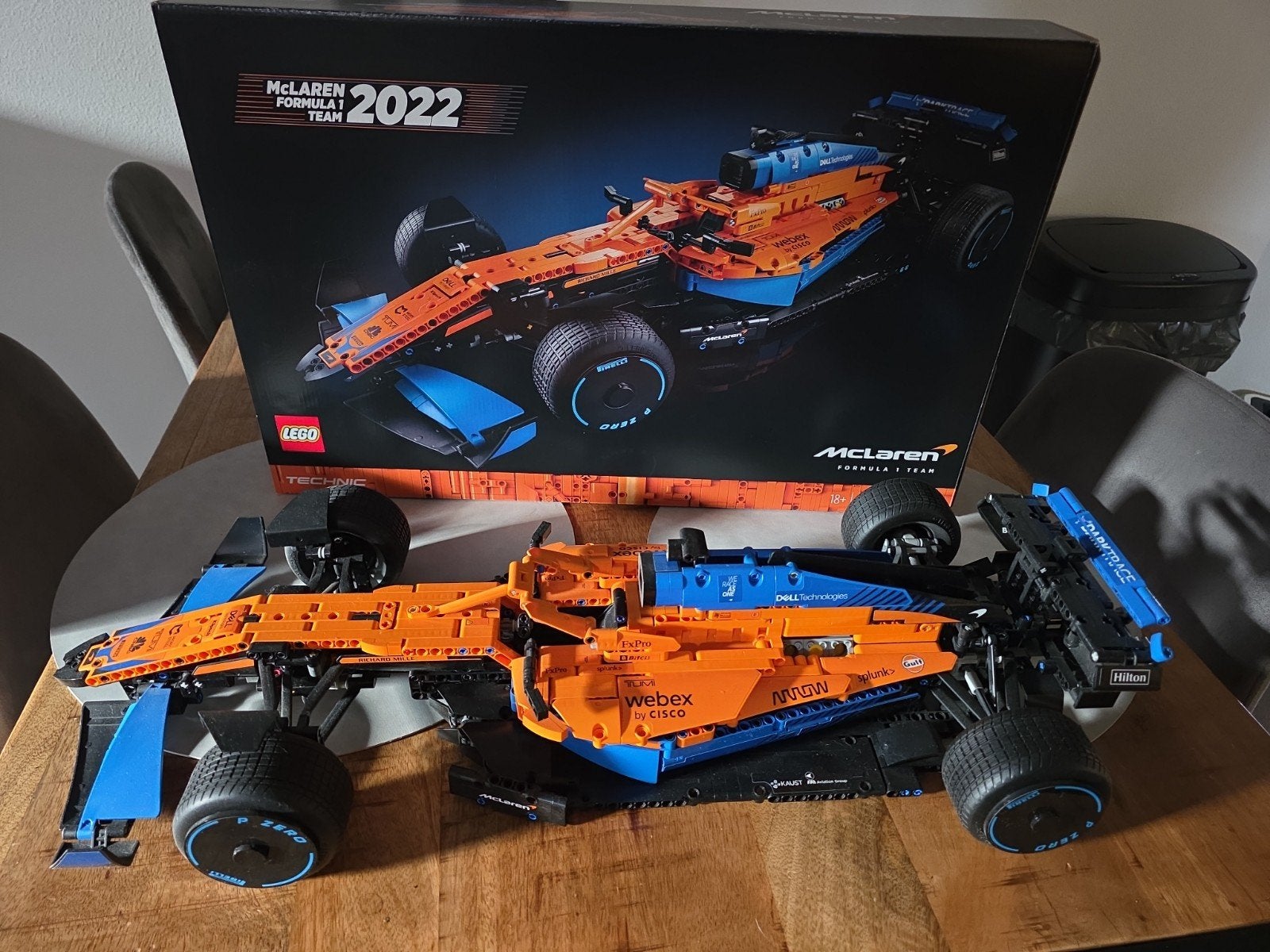 LEGO Technic McLaren Formule 1 Racewagen 42141, Kinderen en Baby's, Ophalen, Zo goed als nieuw