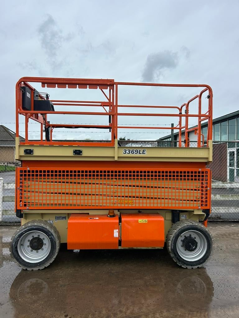 Jlg schaarhoogwerker 12 m 160 uur elektrisch, Ophalen of Verzenden