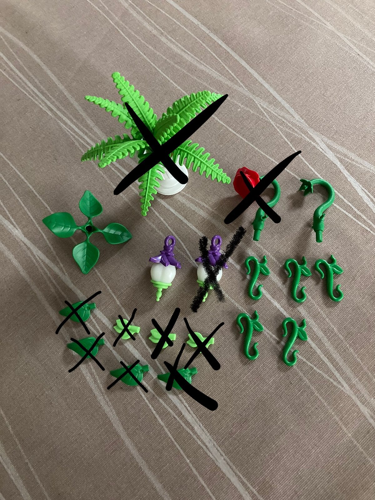 Playmobil groen 5, Ophalen of Verzenden, Zo goed als nieuw