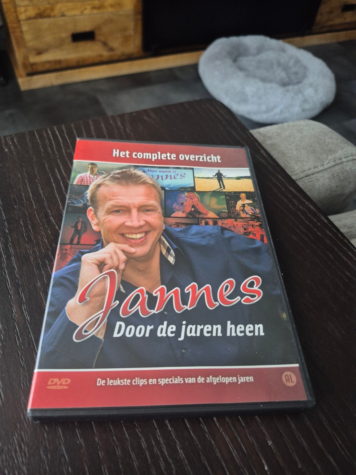 Jannes - Door de jaren heen DVD - Het complete overzicht, Gebruikt, Alle leeftijden, Muziekvideo's, Inclusief doosje