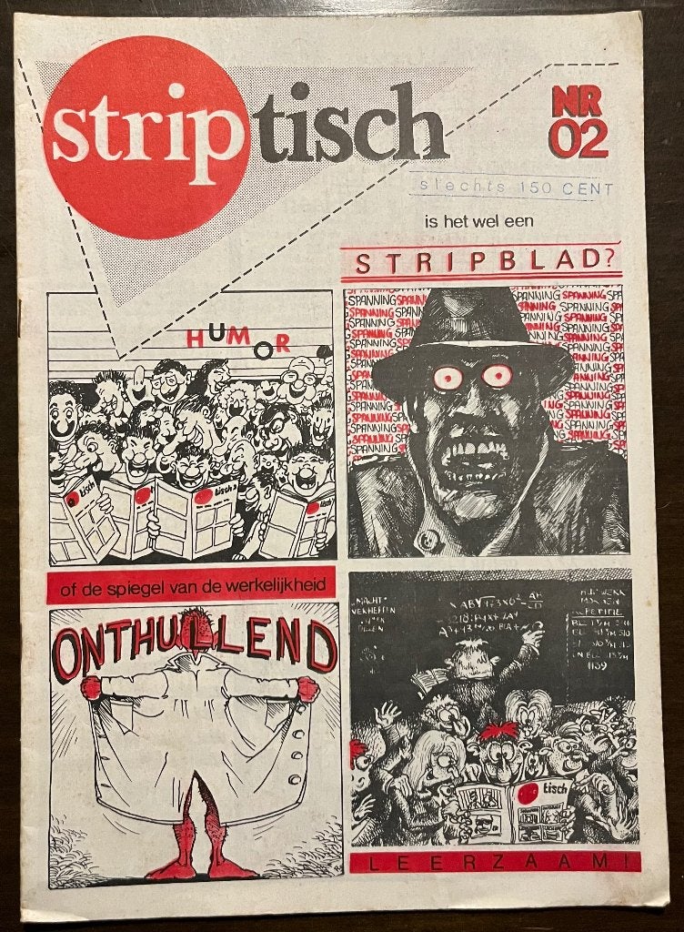 STRIPTISCH NO. 2 1980 STRIPBLAD DAVID BOWIE, Verzenden, 1980 tot heden, Nederland, Tijdschrift