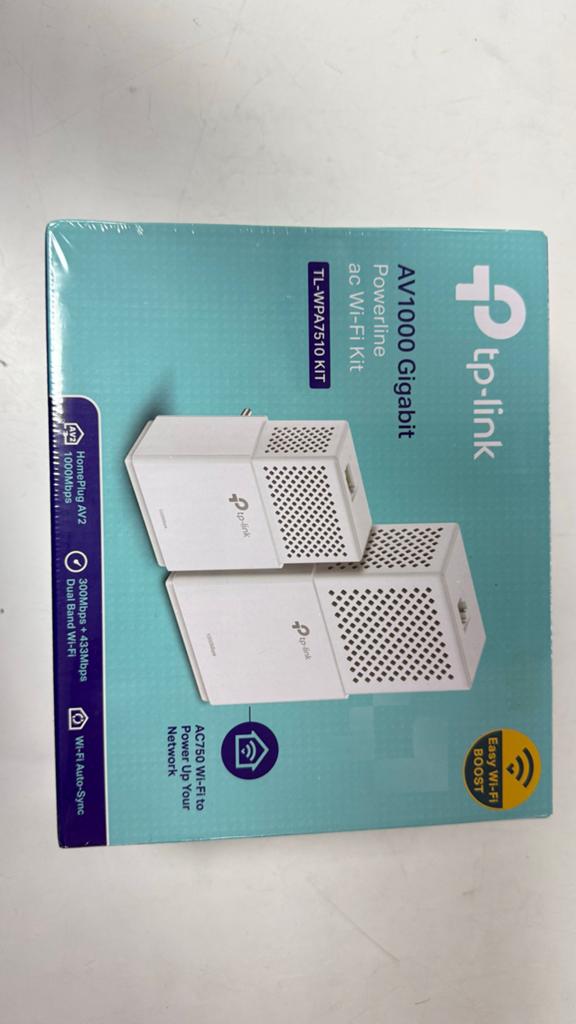 TP-Link AV1000 Gigabit Powerline ac Wi-Fi Kit TL-WPA7510 KIT, Ophalen of Verzenden, Nieuw, Overige typen