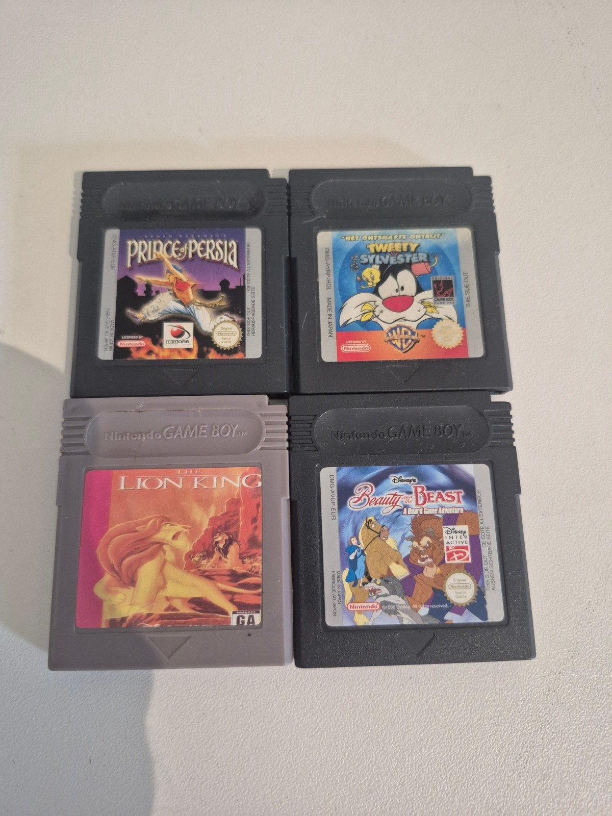 Nintendo gameboy spellen incl Prince of Persia, Avontuur en Actie, 1 speler, Ophalen of Verzenden, Zo goed als nieuw