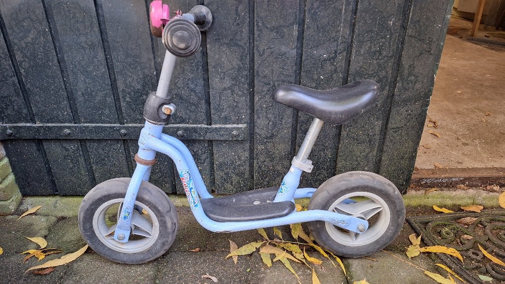 Puky loopfiets blauw, Ophalen, Gebruikt, Loopfiets