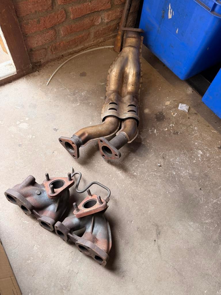 Uitlaatspruitstuk VR6, Auto-onderdelen, Uitlaatsystemen, Ophalen of Verzenden, Gebruikt, Volkswagen