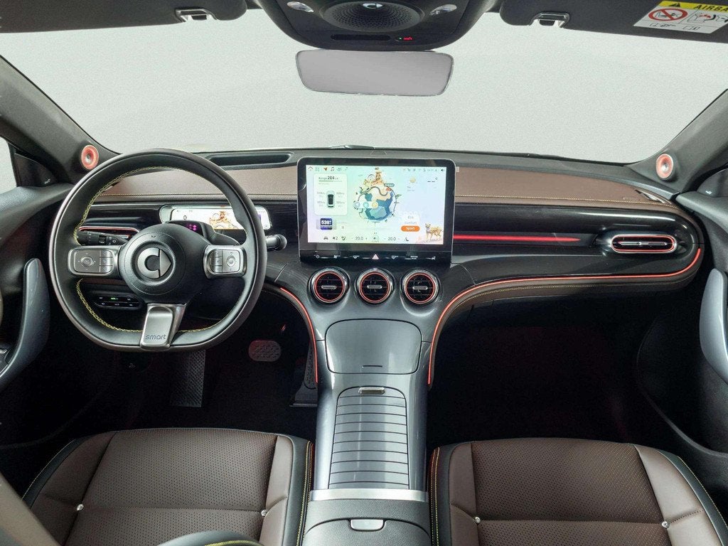 smart #3 Premium 66 kWh, Auto's, Smart, Automaat, Overige kleuren, Leder, Nieuw
