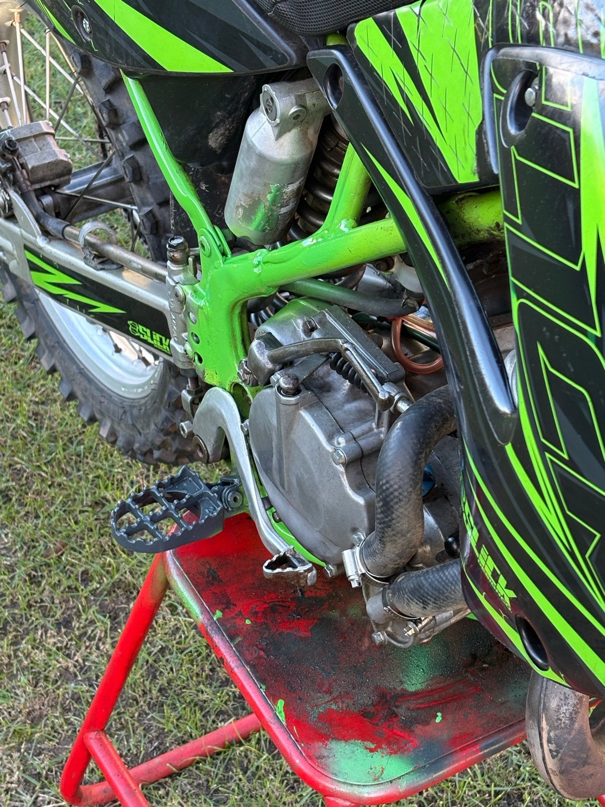 Kawasaki KX 85 - Goede crossmotor met nieuwe onderdelen, Ophalen
