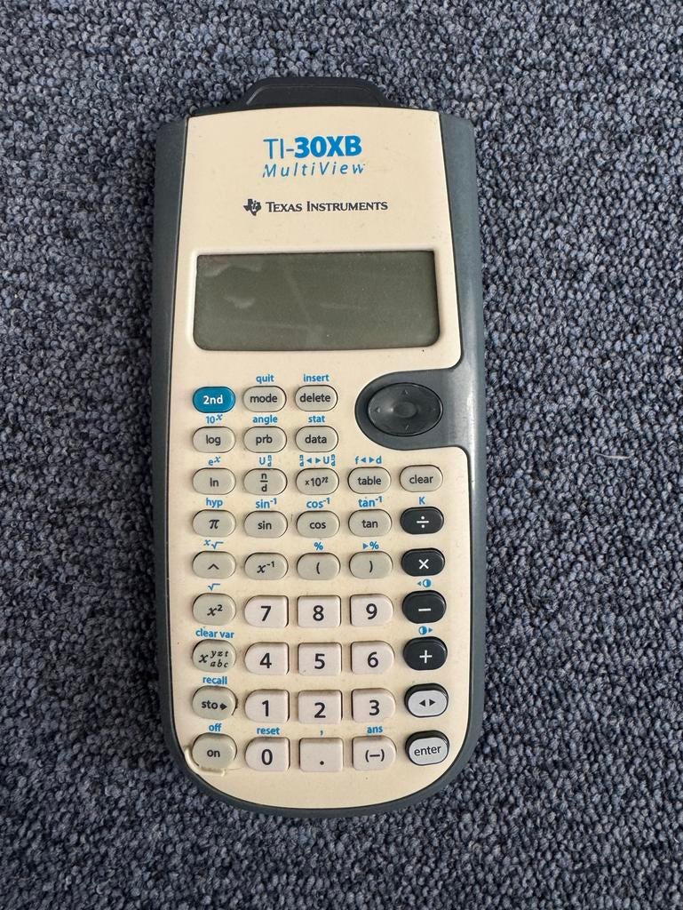 Rekenmachine TI-30XB Texas Instruments, Ophalen of Verzenden, Grafische rekenmachine, Gebruikt