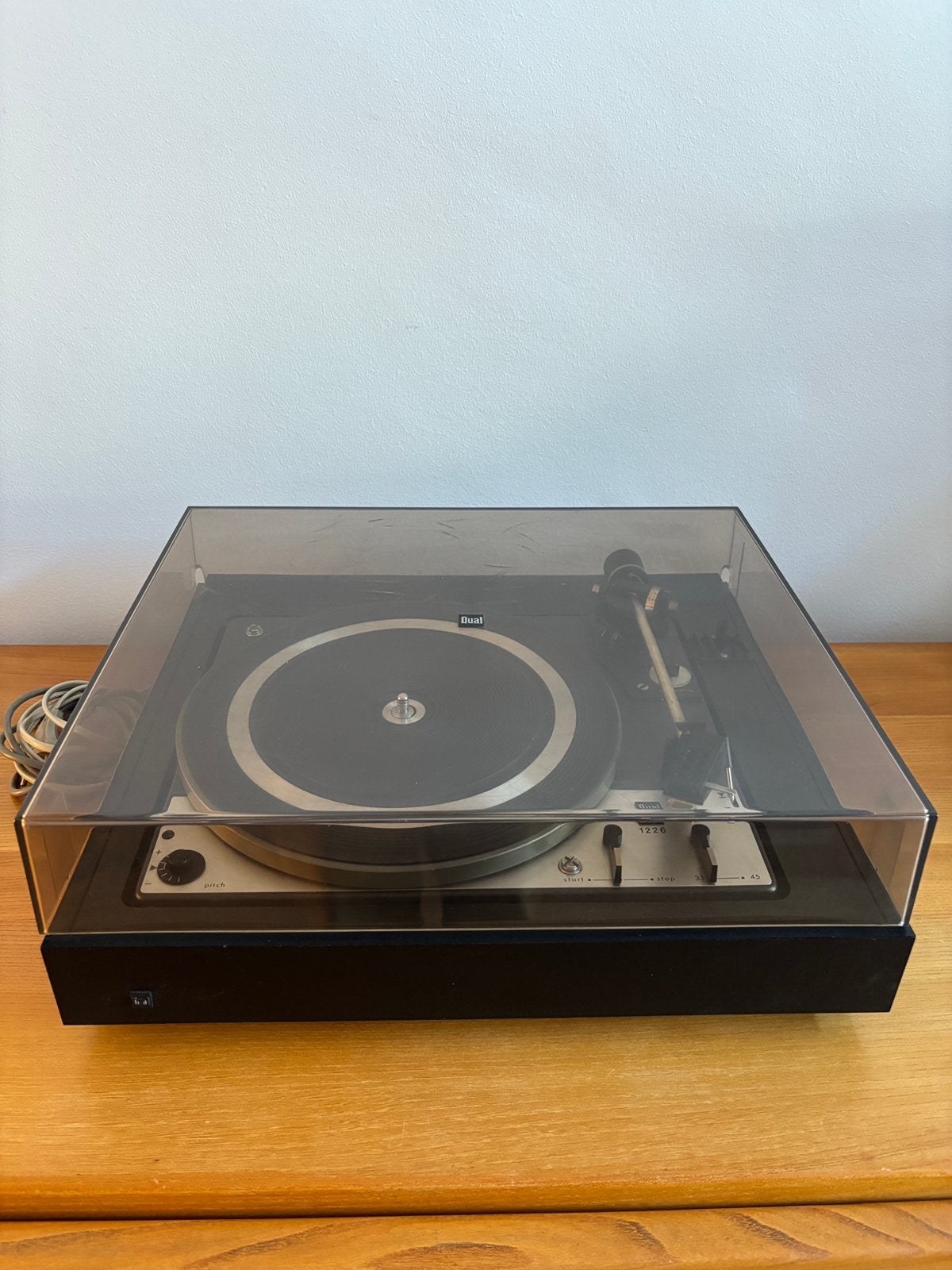 Dual 1226 vintage hifi platenspeler, Ophalen, Gebruikt, Automatisch, Platenspeler