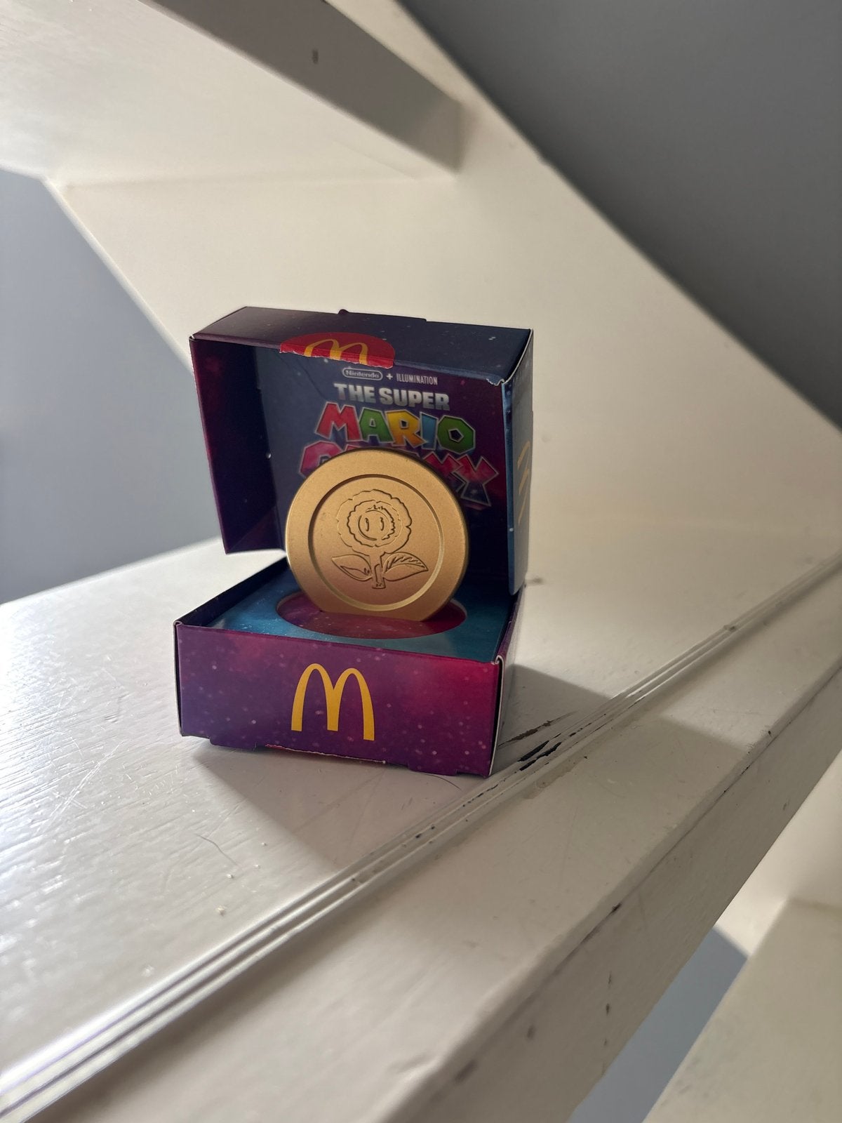 McDonald's Super Mario Galaxy Movie munt, Ophalen of Verzenden, Nieuw