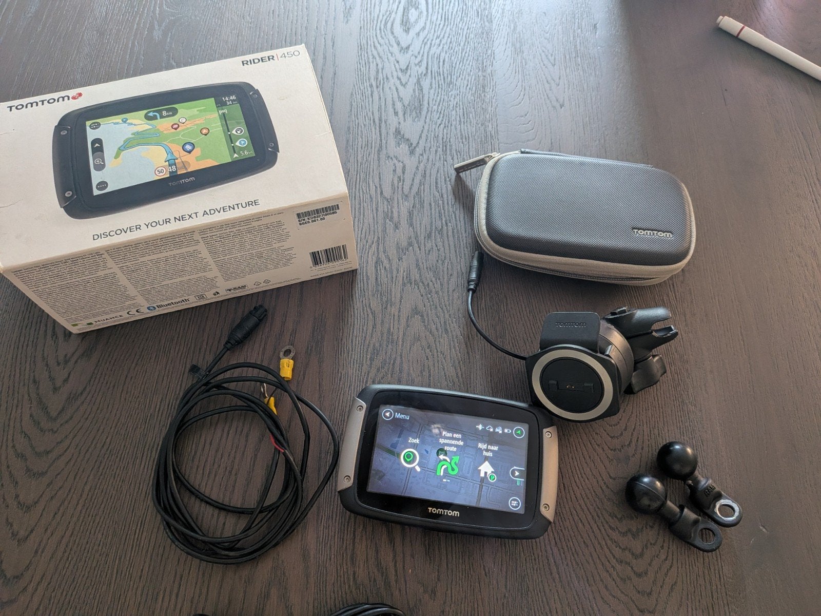 TomTom Rider motornavigatie + extra, Ophalen of Verzenden