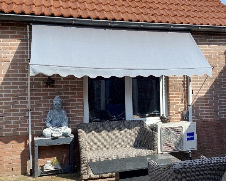 VidaXL Luifel 3m breed, verstelbare hoogte, Tuin en Terras, Zonneschermen, Ophalen of Verzenden