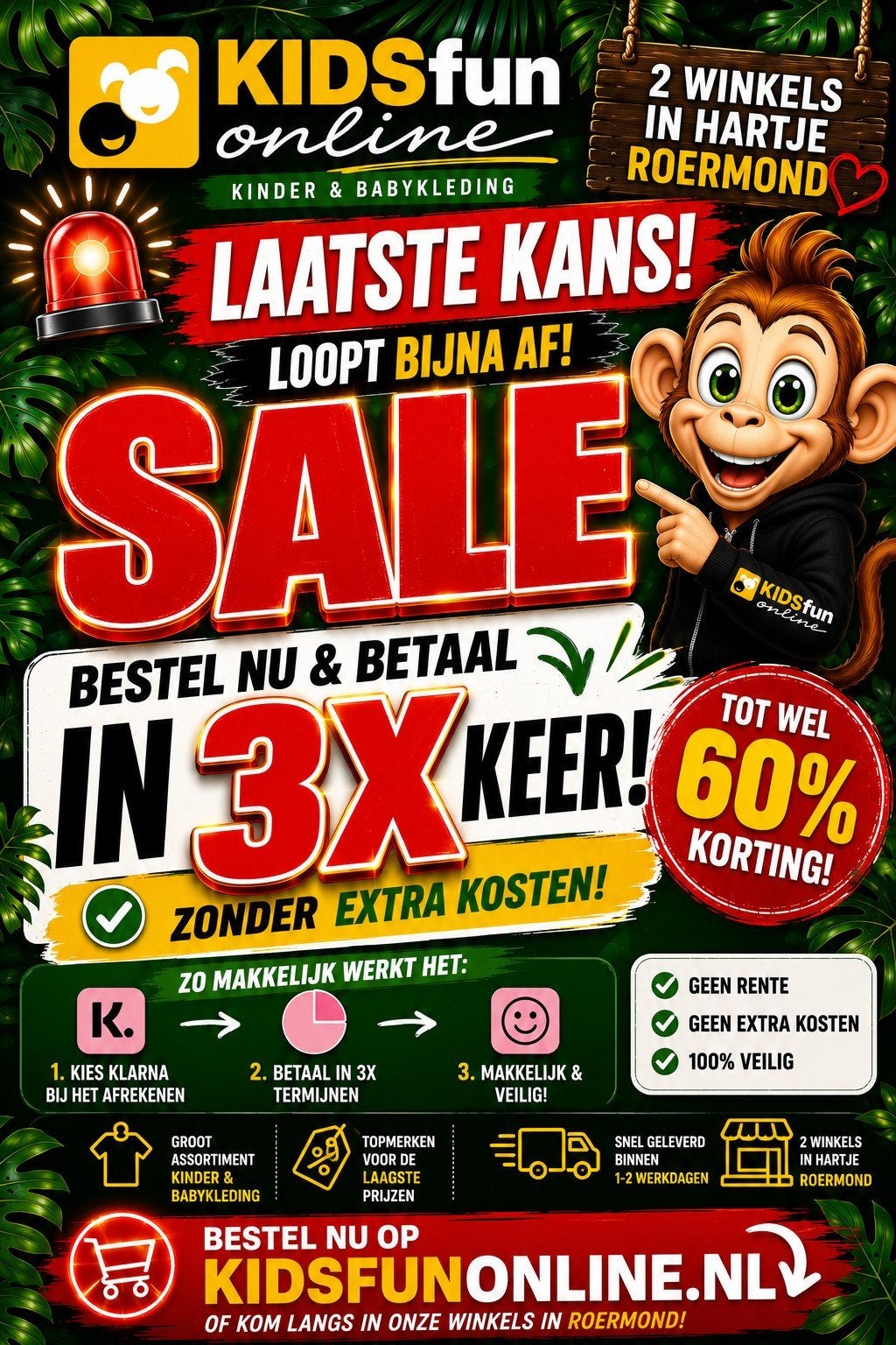 Mega Sale Kidsfun Outlet: Zomerartikelen met korting!, Ophalen of Verzenden, Nieuw, Jongen of Meisje