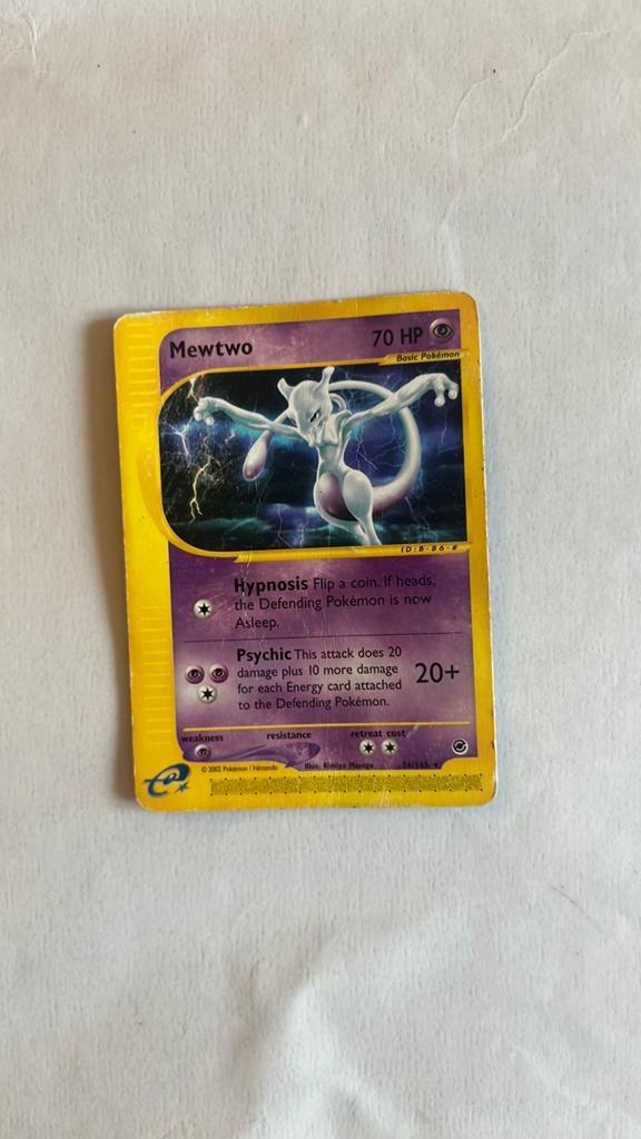 Mewtwo non-holo, Ophalen of Verzenden, Zo goed als nieuw