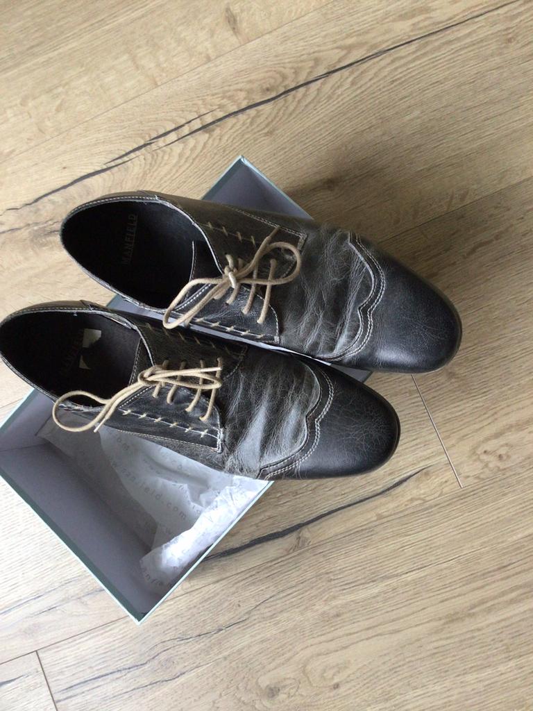 Herenschoenen maat 43, Ophalen of Verzenden, Gedragen, Blauw