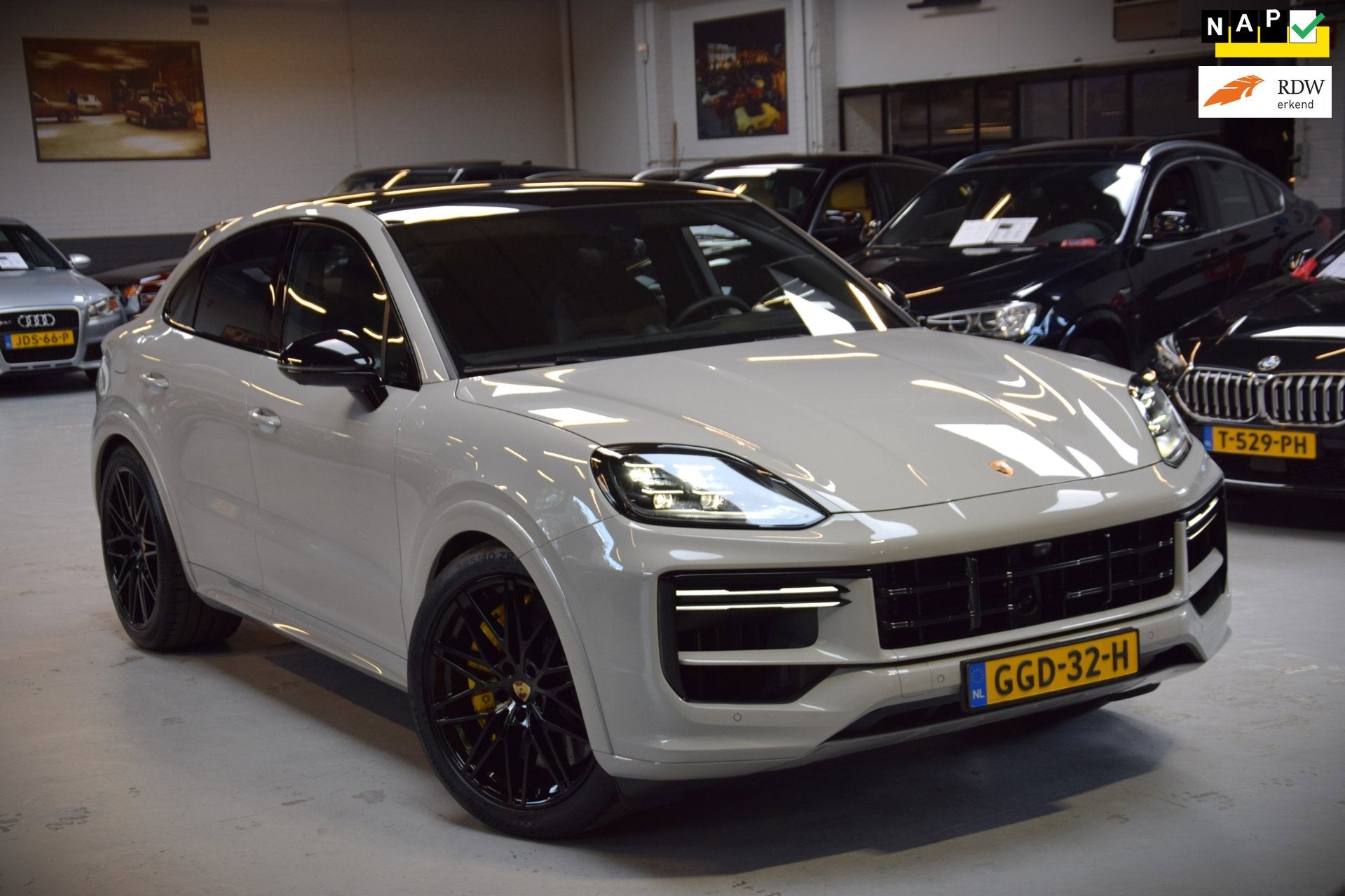 Porsche Cayenne Coupé 4.0 Turbo V8 E-Hybrid Panoramadak|Ker, Automaat, Gebruikt, 3000 kg, Bedrijf