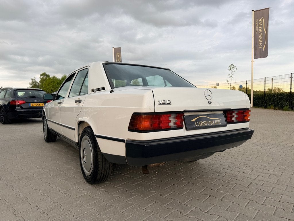 Mercedes-Benz 190-serie 1.8 E ( Automaat ) 1e Eigenaar, Auto's, Mercedes-Benz, Automaat, Stof, Gebruikt, Wit