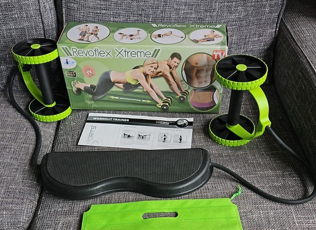 Nieuwe Ab-roller voor buikspiertraining met opbergzak, Sport en Fitness, Fitnessmaterialen, Ophalen of Verzenden, Nieuw, Buik