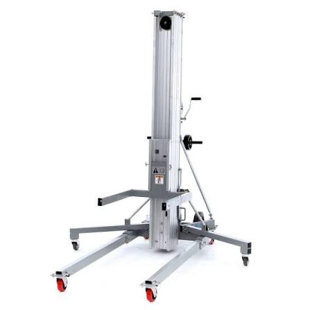 Genie SLC 24 Materiaallift - 720 cm, 295 kg hefvermogen, Ophalen, Zo goed als nieuw, Overige typen, 5 meter of hoger