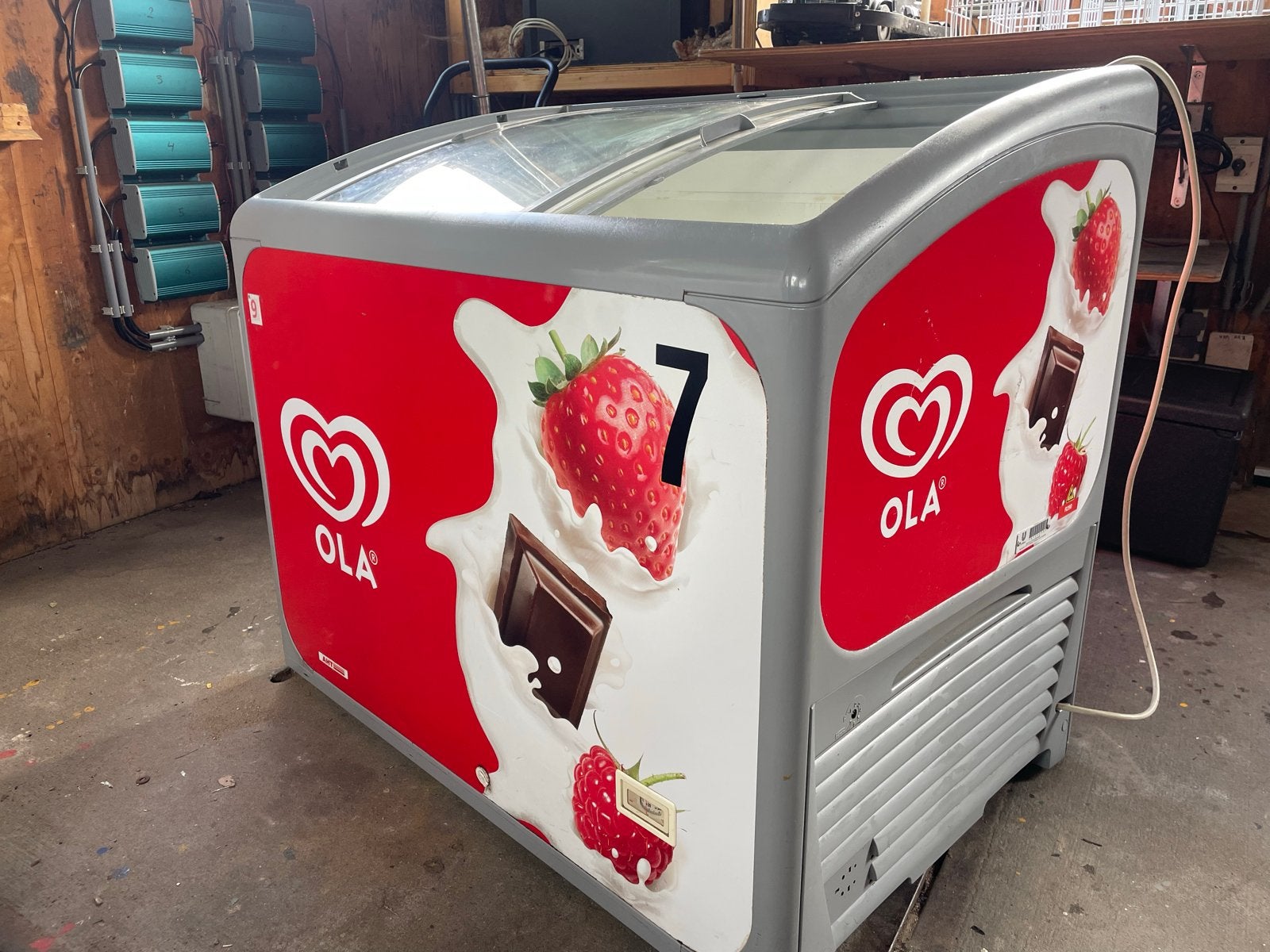 Ola ijsvriezer, Gebruikt, 100 tot 150 liter, Met aparte vriezer, 45 tot 60 cm