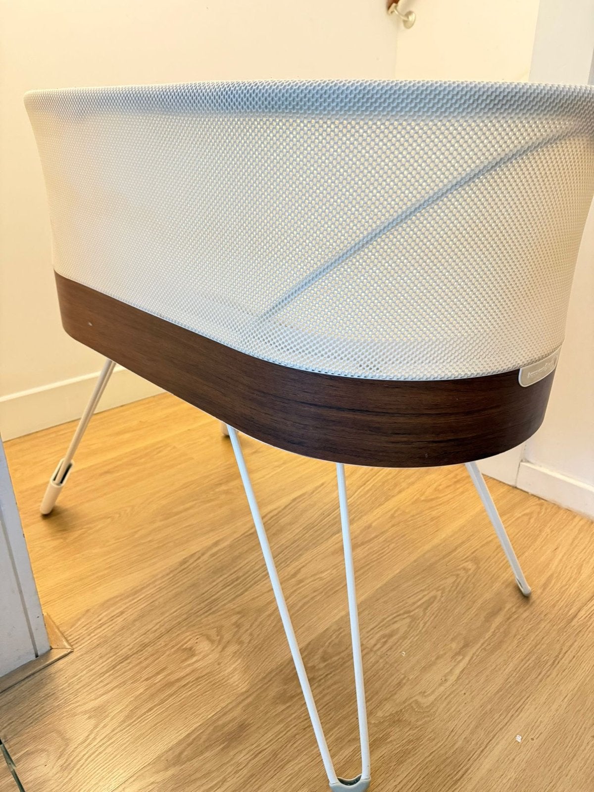 Happiest Baby SNOO Smart Sleeper + S/M/L + Sheet + Protector, Ophalen, Zo goed als nieuw, Wieg
