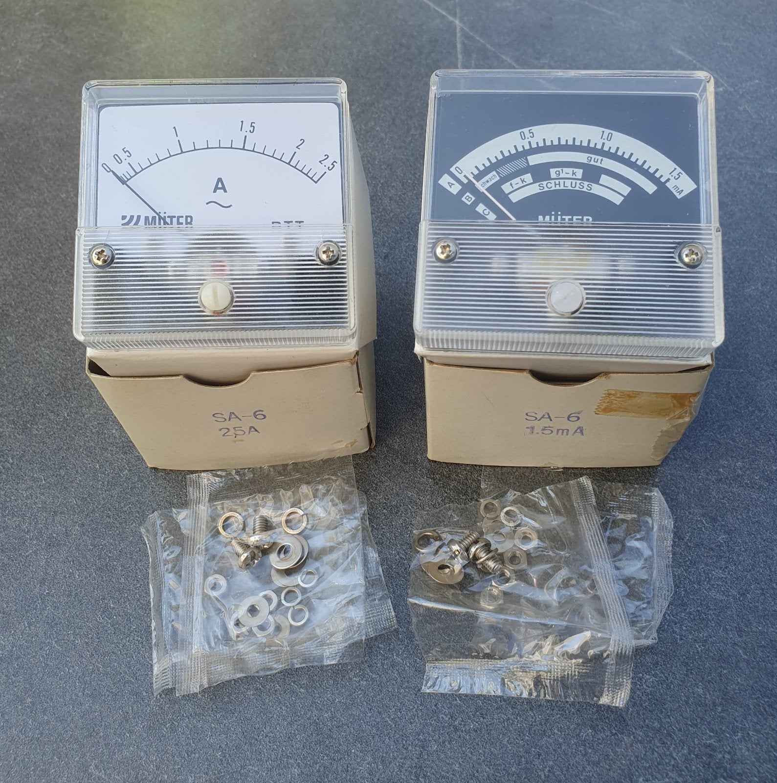 Müter Meters: Amperemeter, Voltmeter, Wattmeter, Multimeter, Ophalen of Verzenden, Gebruikt