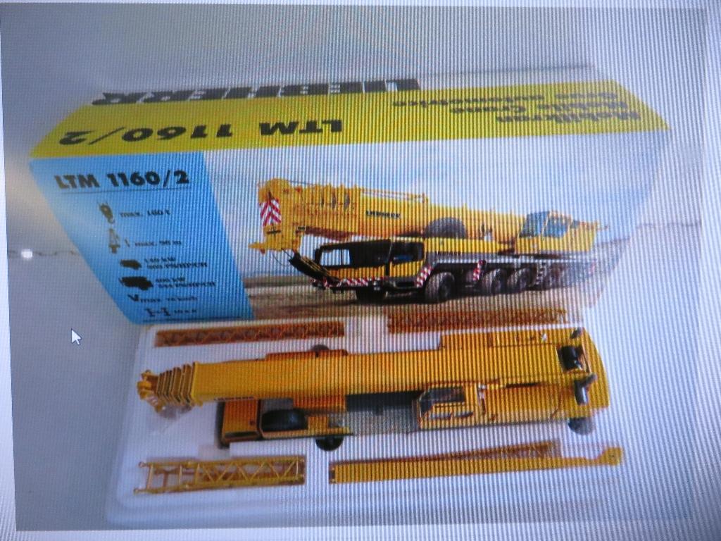 Conrad Liebherr LTM 1160/2. Telescopische Kraan 1:50. Nieuw, Hobby en Vrije tijd, Modelauto's | 1:50, Ophalen of Verzenden, Nieuw