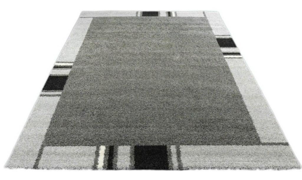 Vloerkleed Casa 160x230 grijs laagpolig nieuw!, 150 tot 200 cm, Ophalen of Verzenden, Grijs, Rechthoekig