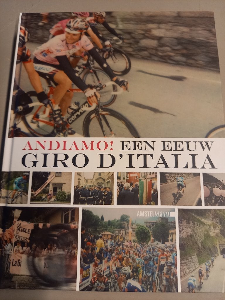 Andiamo!een eeuw giro d'italia, Nieuw, Ophalen of Verzenden, Diverse auteurs, Lopen en Fietsen