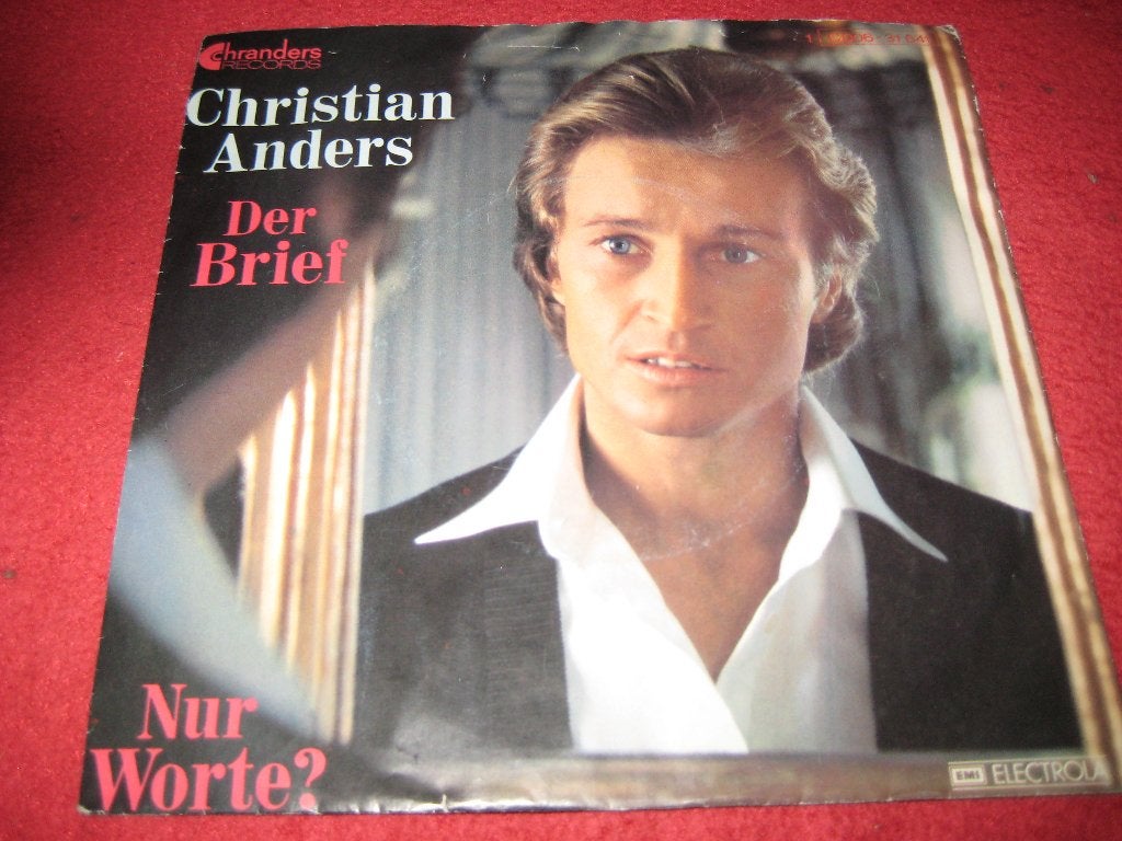 Christian Anders: Der Brief, Cd's en Dvd's, Ophalen of Verzenden, Zo goed als nieuw, Pop